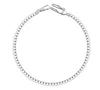 Okeeyseda Retro Antique Vintage Pocket Watch Chain Silver