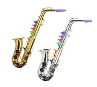 Okeeyseda Saxophone Children'S Musical Instrument Children'S Simulation Musical Instrument Eight-Tone Saxophone House Music