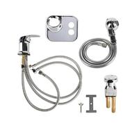 Okeeyseda Shampoo Bowl Faucet,Replace Professional Chrome Faucet, Sprayer Hose,Vacuum Breaker, Shampoo Sprayer,Vacuum Breaker Hose