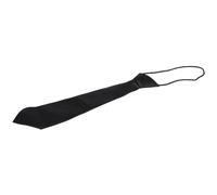 Okeeyseda Solid Black Polyester Elastic Slim Necktie Neck Tie for Child