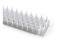 Okeeyseda Spikes Repeller Cat Plastic Bird Repellent Anti Pigeon Anti-Bird Squirrel Garden Fences Control Transparent Spikes