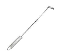 Okeeyseda Stainless Steel Wood-Fired Oven Ash Cleaning Rake Barbecue Ash Cleaning Tool is Suitable for Charcoal Oven