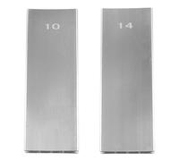 Okeeyseda Two-Way Radius Sanding Block Aluminum Aolly Fret Leveling Fingerboard Luthier Tool Guitar Sanding Beam (10-14)