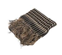 Okeeyseda Unisex Scarf Polyester Tassel Arab Desert Shemagh,Beige