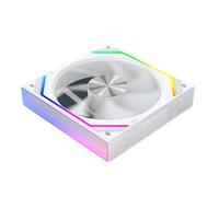 Okeeyseda V2RS Case Fan Magic Block Free Splicing 120mm PC Computer 12V Chassis Fan Lian 3PIN 5V ARGB Light Li White,B