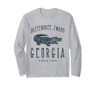OKEFENOKEE Swamp, Georgia MARSHLANDS Long Sleeve T-Shirt