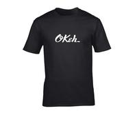 Okeh Record Label Logo- Northern Soul Records- Men's T-Shirt Black 3XL