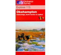 Okehampton, Hatherleigh, North Tawton and Lapford: Sheet 113 (Explorer Maps)