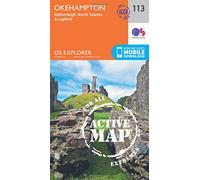 Okehampton Map | Weatherproof | Hatherleigh, North Tawton & Lapford | Ordnance Survey | OS Explorer Active Map 113 | England | Walks | Hiking | Maps | Adventure