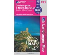 Okehampton & North Dartmoor: 191 (OS Landranger Active Map)