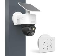 OkeMeeo Camera Magnetic Mount for eufy SoloCam S340/SoloCam E30, AOSU SolarCam D1 SE/Max, SEHMUA 2K/ Reolink Argus PT Camera, ANSQUE GU01/SA01, Tapo Outdoor Pan/Tilt and More (White)