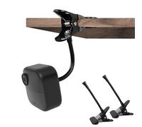 OkeMeeo Gooseneck Camera Clamp Mount for Blink Outdoor 4/Outdoor 3/XT/XT2/XT3/Mini/Indoor Camera(Black, 2 Pack)