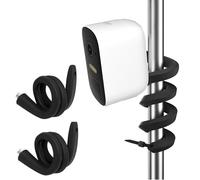 OkeMeeo No-Drill Twist Mount for eufyCam 2C/3/SoloCam S220 (Black, 2 Pack)