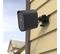 OkeMeeo No-Drill Vinyl Siding Mount with Silicone Cover for AOSU Security Cameras Wireless Outdoor (Wireless Cam Pro/Max) Black