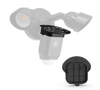 OkeMeeo Rain Cover for Ring Floodlight Cam Wired Plus, Weather Protection Sun Shade for Improved Image Quality (Black)