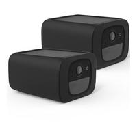OkeMeeo Silicone Cover for eufy SoloCam S220 (Black, 2 Pack)