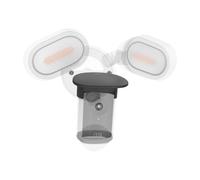 OkeMeeo Sun Shade Rain Cover Compatible with Ring Floodlight Cam Pro, Wired (2nd Gen), Weatherproof Protective Camera Cover, Black