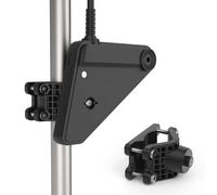 OkeMeeo Transducer Mount for Lowrance Eagle Eye 9, Adjustable Bracket for 20-50mm Round Post, Non-Slip and Durable