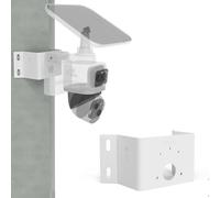 OkeMeeo Wall Corner Mount for eufyCam S4/4K NVR S4 Max/PoE Bullet-PTZ Cam S4/PoE Bullet Security Camera E40 (1 Pack)