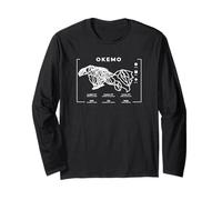 Okemo Mountain Ski Trail Snowboard Skiing Vermont Skier Long Sleeve T-Shirt