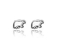 OKEYCH Badger Lover Gift Badger Stud Earrings Badger Breeder Jewelry Who Loves Badger Gift Badger Merch Zookeeper Gift, Metal, alloy