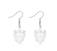 OKEYCH Bat Lover Gift Bat Shape Earrings Who Loves Bat Jewelry Bat Mom Gift, Metal, alloy
