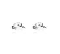 OKEYCH Beaver Lover Gift Beaver Stud Earrings Beaver Merch Who Love Beavers Jewelry, Metal, alloy