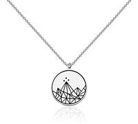 OKEYCH Book Lover Necklace Bookworm Gift Book Fan Gift Reader Merch, Metal, alloy