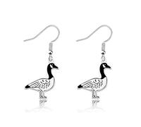 OKEYCH Goose Lover Gift Goose Earrings Canada Pride Jewelry Candian Geese Merch, Metal, alloy