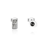 OKEYCH Miniature Food Lover Gift Bacon Scrambled Egg Stud Earrings Food Pairings Jewelry Breakfast Lover Gift, Metal, alloy