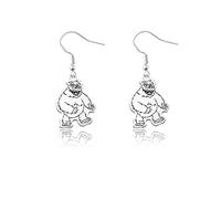 OKEYCH Mystical Creature Lover Gift A Sn*wman Earrings Goth G-irl Jewelry Winter Theme Gift, Metal, alloy