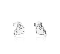 OKEYCH Narwhal Lover Gift Narwhal Shape Earrings Who Loves Narwhal Jewelry Narwhal Breeder Gift Unicorn of the Sea gift, Metal, alloy