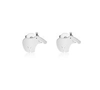 OKEYCH Tapir Lover Gift Tapir Stud Earrings Tapir Breeder Jewelry Who Loves Malayan Tapir Gift Mountain Tapir Merch, Metal, alloy