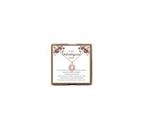 OKEYCH Unbiological S Necklace, Bonus S Gift, Soul S Gift From S, S in Law, BFF Birthday Gift, Best Friend Friendship, Copper, copper