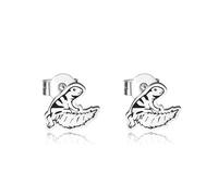 OKEYCH Uromastyx Lizard Lover Gift Uromastyx Lizard Stud Earrings Who Loves Uromastyx Lizard Jewelry Uromastyx Merch, Metal, alloy