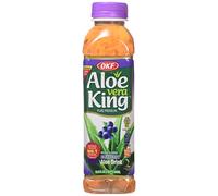 OKF King Blueberry Aloe Vera Drink, 500 ml, Pack of 20