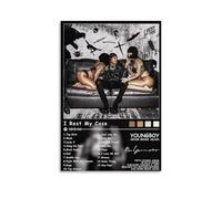 OKFPLM I Rest My Case YoungBoy Never Broke AgainRetro Style Poster Canvas Wall Art Vintage Asian Decor Print for Bedroom & Living Room Decorations24x36inch(60x90cm) Unframe-style