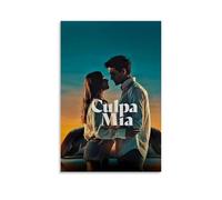 OKFPLM My FaultRetro Style Poster Canvas Wall Art Vintage Asian Decor Print for Bedroom & Living Room Decorations08x12inch(20x30cm) Unframe-style