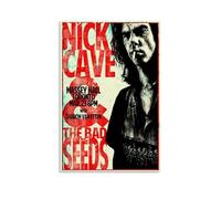 OKFPLM Nick CaveRetro Style Poster Canvas Wall Art Vintage Asian Decor Print for Bedroom & Living Room Decorations24x36inch(60x90cm) Unframe-style