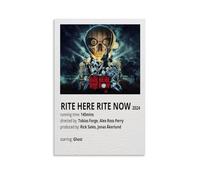OKFPLM Rite Here Rite NowRetro Style Poster Canvas Wall Art Vintage Asian Decor Print for Bedroom & Living Room Decorations24x36inch(60x90cm) Unframe-style-22