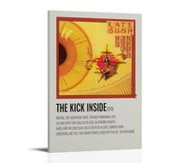 OKFPLM The Kick Inside-Kate BushRetro Style Poster Canvas Wall Art Vintage Asian Decor Print for Bedroom & Living Room Decorations24x36inch(60x90cm) Frame-style