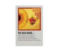 OKFPLM The Kick Inside-Kate BushRetro Style Poster Canvas Wall Art Vintage Asian Decor Print for Bedroom & Living Room Decorations12x18inch(30x45cm) Unframe-style