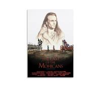 OKFPLM The Last of The MohicansRetro Style Poster Canvas Wall Art Vintage Asian Decor Print for Bedroom & Living Room Decorations08x12inch(20x30cm) Unframe-style
