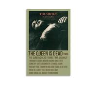 OKFPLM The Queen Is Dead by The SmithsRetro Style Poster Canvas Wall Art Vintage Asian Decor Print for Bedroom & Living Room Decorations08x12inch(20x30cm) Unframe-style