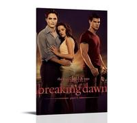 OKFPLM The Twilight Saga Breaking DawnRetro Style Poster Canvas Wall Art Vintage Asian Decor Print for Bedroom & Living Room Decorations24x36inch(60x90cm) Frame-style