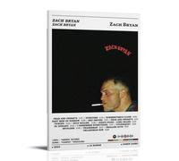 OKFPLM Zach Bryan by Zach BryanRetro Style Poster Canvas Wall Art Vintage Asian Decor Print for Bedroom & Living Room Decorations08x12inch(20x30cm) Frame-style