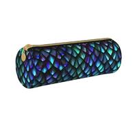 OKFSTY 3D Magical Dragon Scales Pattern Pencil Case Holder,School Stationery Supplies Pen Organiser Cute Pencils Bag for Students