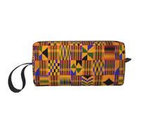 OKFSTY African Ethnic Pattern Print Minimalist Carry Bag, Large Capacity Tote. Compact Storage Pouch for Gym, Work, and Weekend Trips
