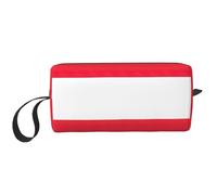 OKFSTY Austrian flag Print Minimalist Carry Bag, Large Capacity Tote. Compact Storage Pouch for Gym, Work, and Weekend Trips
