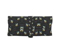 OKFSTY Bumble Bees Glasses Eyeglass Sunglasses Case Pouch Soft Pu Leather Cute Aesthetic For Unisex Women